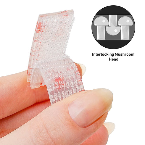 EZ Pass Mounting Strips: Adhesive Strips, Dual Lock Tape, (4 Sets - 8 pcs) with Cleaning Prep Pad (2 Pieces)